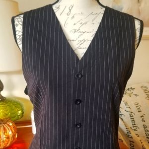 Mens Decree Small striped Vest